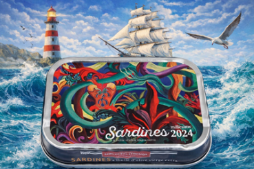 Preview: Handgemachte Sardinen Bretagne Ville Bleue 2024 Feinkost entdecken